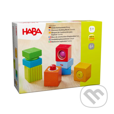 Haba Prvé objavovacie kocky pre najmenších Zvukové vnímanie