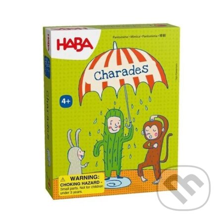 Haba Mini kartová hra pre deti Pantomína Šarády