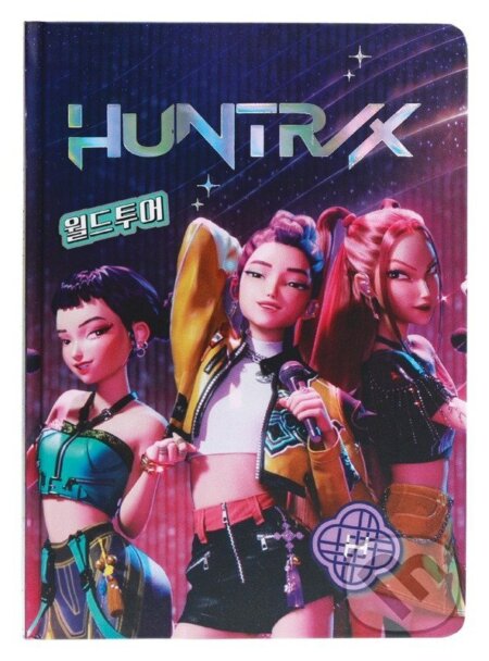 K-pop Demon Hunters zápisník A5 (Huntrix) DPL6