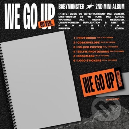 Babymonster:  We Go Up / Go Version