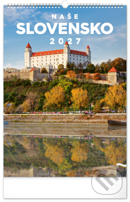 NOTIQUE Nástenný kalendár Naše Slovensko 2027
