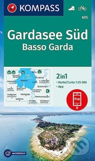 695 Gardasee Süd, Basso Garda 1: 25 000