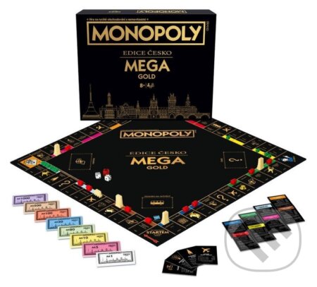 Monopoly MEGA Gold: Česká Republika