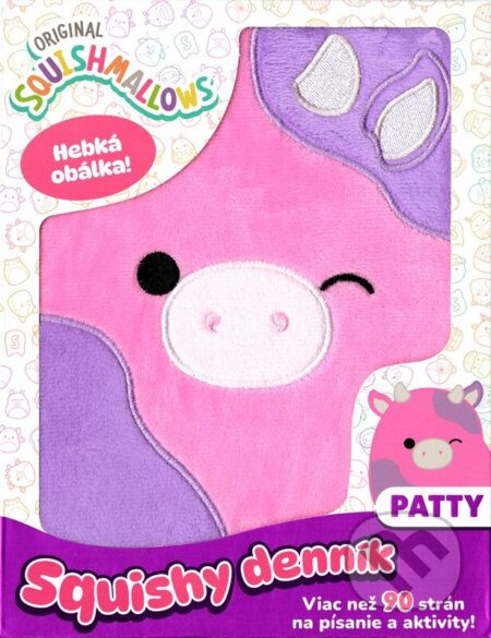 Squishmallows - Squishy denník - Patty