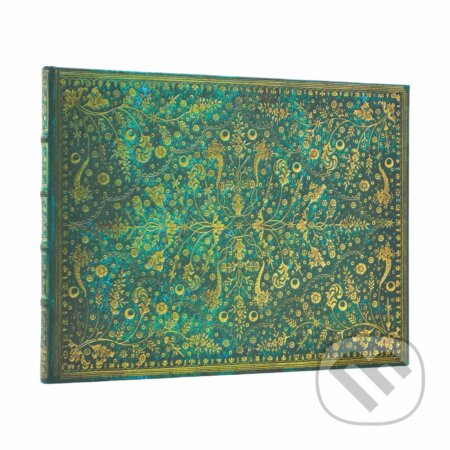 Paperblanks - kniha hostí Emerald Flower