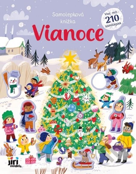 Samolepková knižka Vianoce