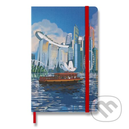 Moleskine - zápisník I am Singapore
