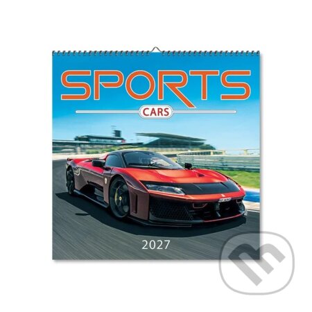 Nástenný kalendár Sports Cars 2027
