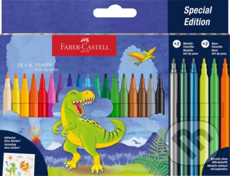 Dino Popisovače klasik 18+6 Metallic