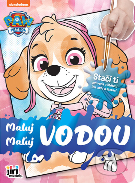 Maľuj / maluj vodou: Labková patrola