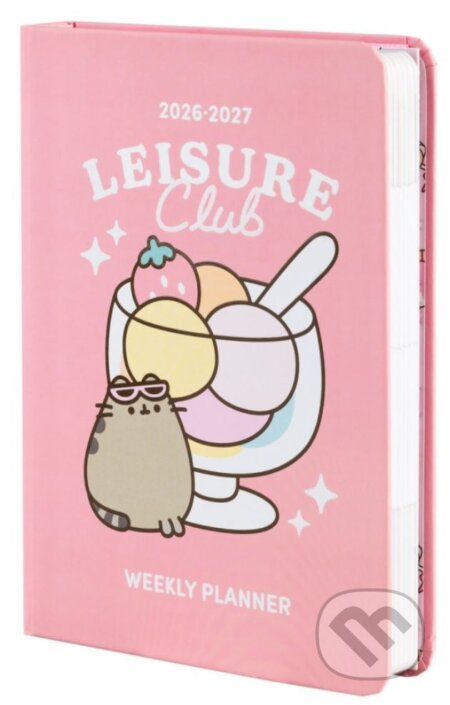 Plánovací kapesní školní diář 2026/2027 Pusheen: Klub volného času (11 x 15,5 cm)