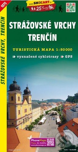 Strážovské vrchy, Trenčín 1:50 000 - 
