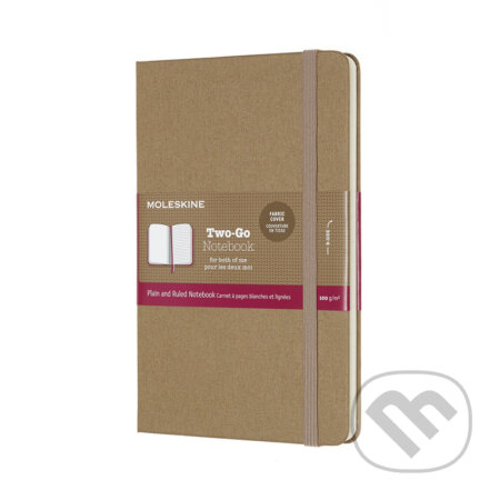 Moleskine - zápisník Two-go hnedý