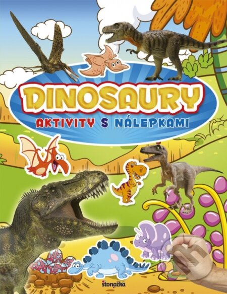 Aktivity s nálepkami: Dinosaury - 