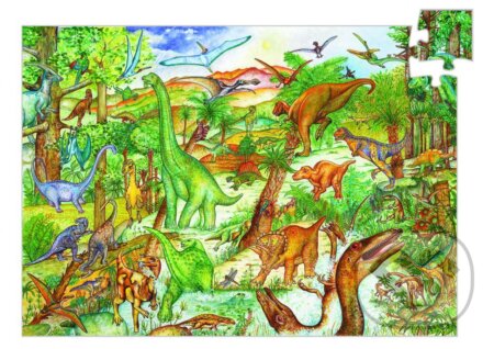 Náučné puzzle –  Dinosaury