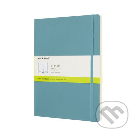 Moleskine - zápisník svetlomodrý (veľký, čistý)