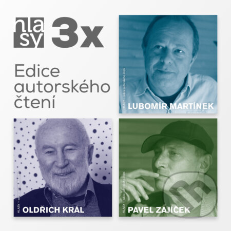3x HLASY: Martínek, Král, Zajíček - Lubomír Martínek,Oldřich Král,Pavel Zajíček,Mistr Zhuang