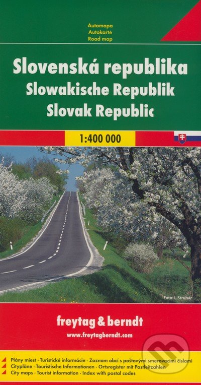 Slovenská republika 1:400 000 - freytag&berndt