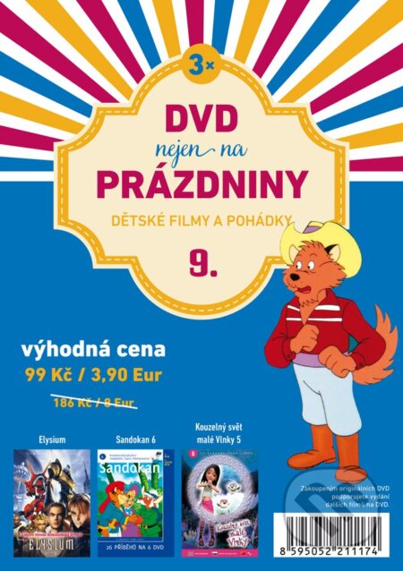 DVD nejen na prázdniny 9: Dětské filmy a pohádky - 