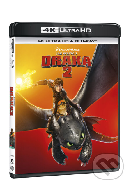 Jak vycvičit draka 2 Ultra HD Blu-ray (Ultra HD Blu-ray + Blu-ray) - film z kategorie Dětské a animované