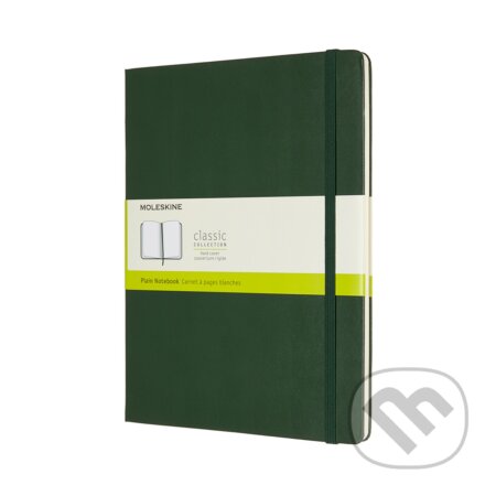 Moleskine - zelený zápisník - 
