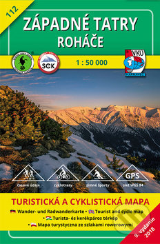 Západné Tatry - Roháče - turistická mapa č. 112 - Kolektív autorov