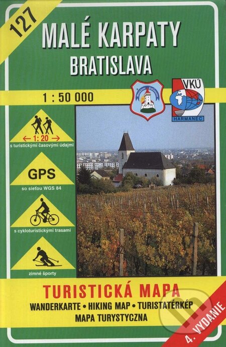 Malé Karpaty - Bratislava - turistická mapa č. 127 - Kolektív autorov