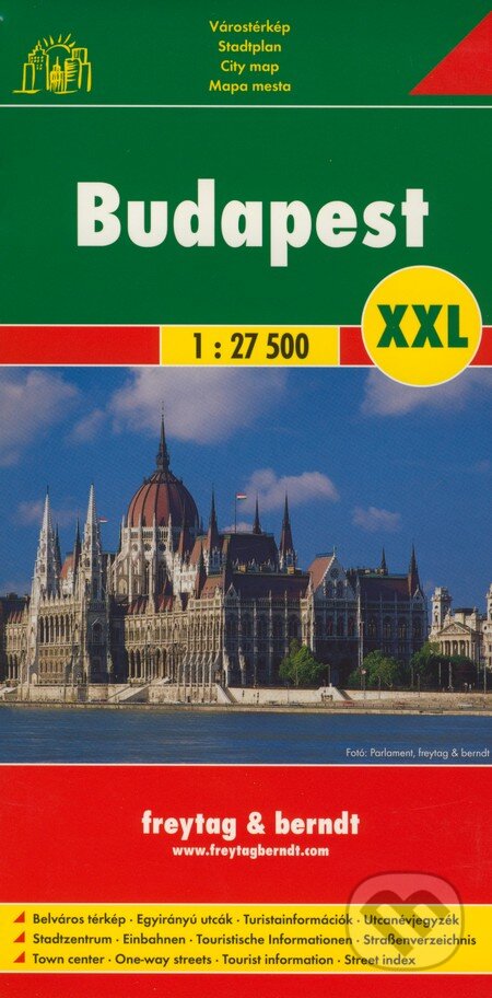 Budapešť  1:27 500
