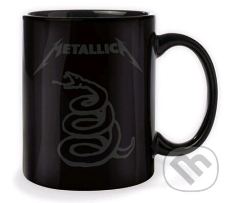 Keramický hrnček Metallica: černý - Metallica