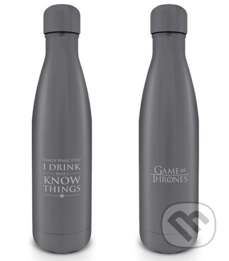 Fľaša na pitie Game Of Thrones: I Drink And I Know Things - 
