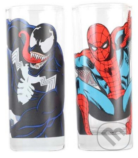 Sklenený pohár Marvel: Spiderman & Venom - Spiderman