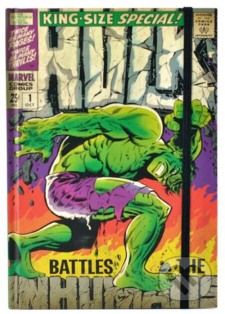 Blok A5 Marvel/Hulk: Comic Cover - 