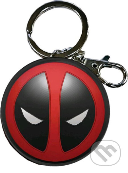 Prívesok na kľúče Deadpool: Logo kovové - 