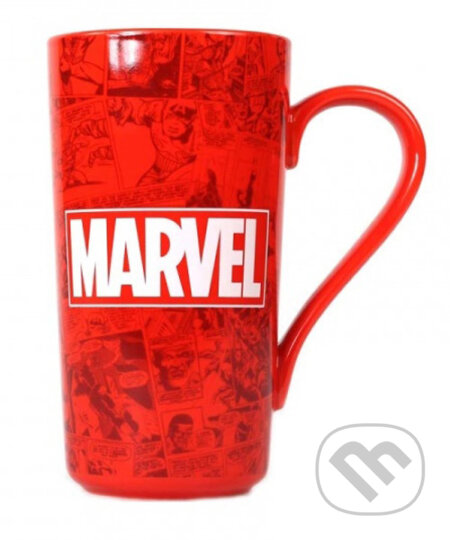 Keramický latte hrnček Marvel: Logo - 