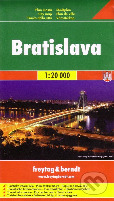 Bratislava 1:20 000 - freytag&berndt