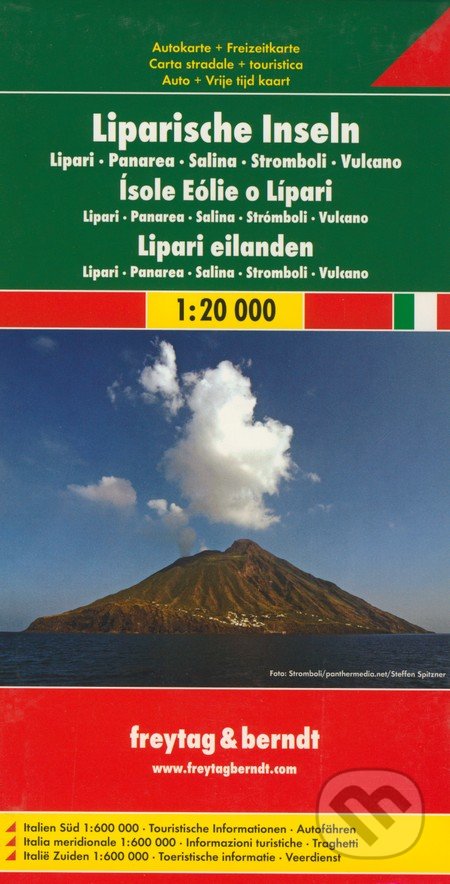 Liparische Inseln 1:20 000 - freytag&berndt