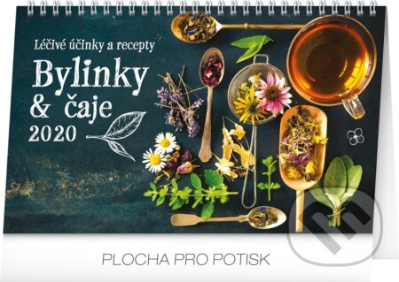 Stolní kalendář Bylinky a čaje 2020 - 