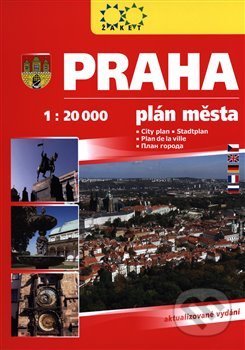 Praha - plán města 2017 - Žaket
