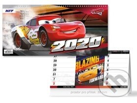 DISNEY Cars (čtrnáctidenní) - stolní kalendář 2020 - 
