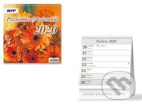 Poznámkový - stolní kalendář 2020 - 