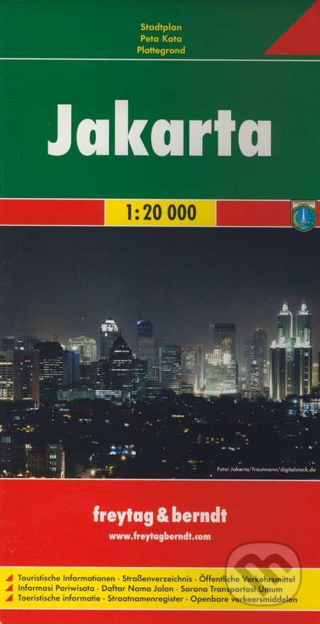 Jakarta 1:20 000 - freytag&berndt