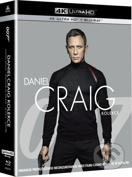 James Bond Daniel Craig Ultra HD Blu-ray (4UHD+4BD) - Martin Campbell, Marc Forster, Sam Mendes,