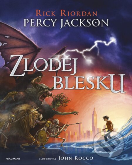 Percy Jackson - Zloděj blesku (ilustrované vydání)