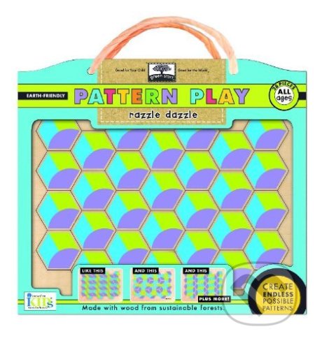 Green Start Pattern Play Wooden Puzzles - 