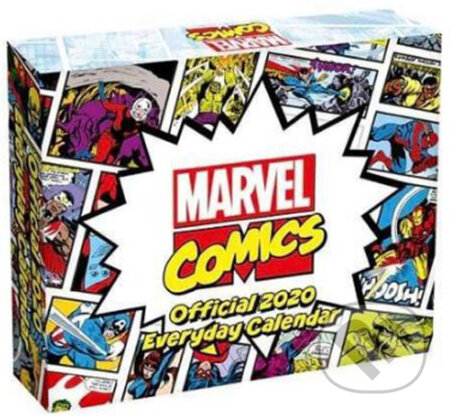 Oficiální stolní kalendář 2020: Marvel Comics - 