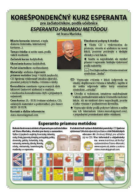Korešpondenčný kurz esperanta - Stano Marček