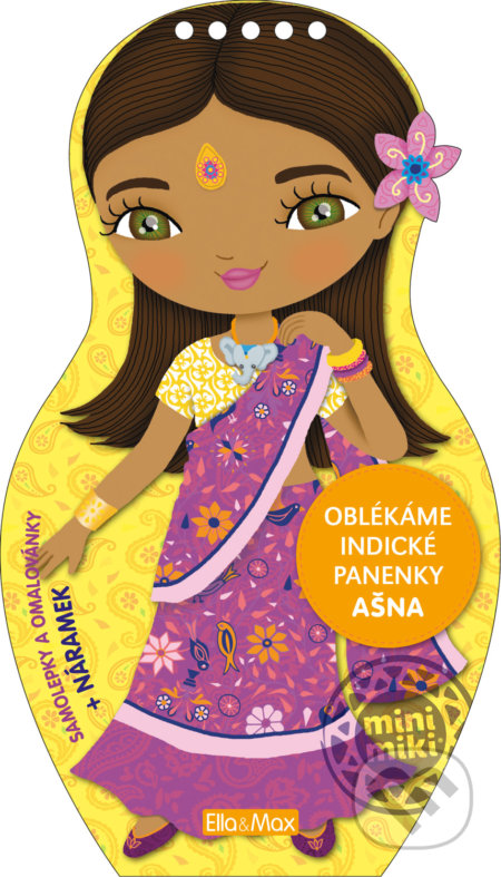Oblékáme indické panenky - Ašna