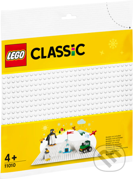 LEGO Classic - Biela podložka na stavanie - 