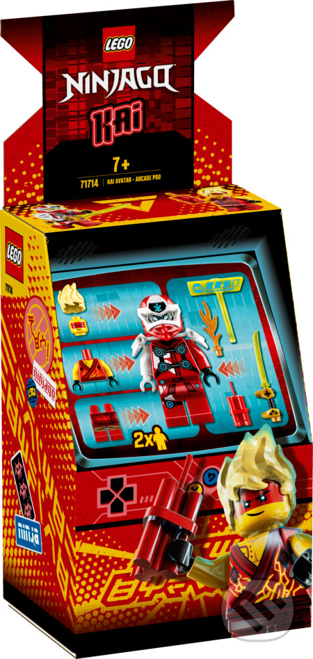 LEGO Ninjago 71714 Kaiov avatar - arkádový automat - 