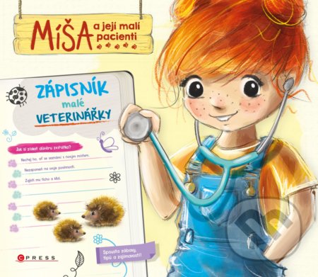 Míša a její malí pacienti: Zápisník malé veterinářky - kniha z kategorie Beletrie pro děti